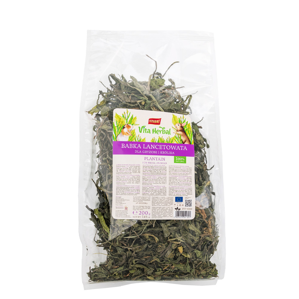 Vitapol Vita Herbal Babka lancetowata dla gryzoni i królika 200g